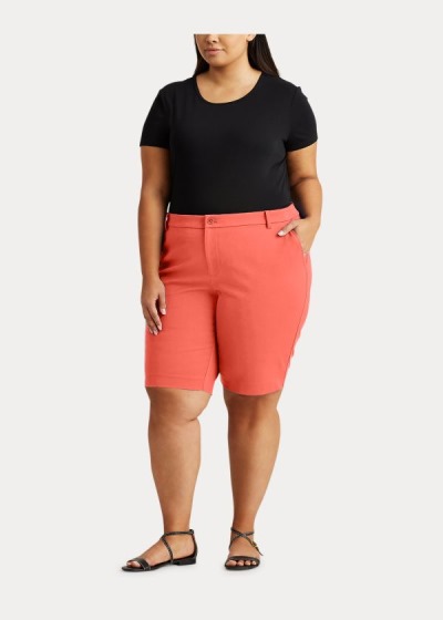 Calções Ralph Lauren Bi-Stretch Twill Mulher 29507-YZEO